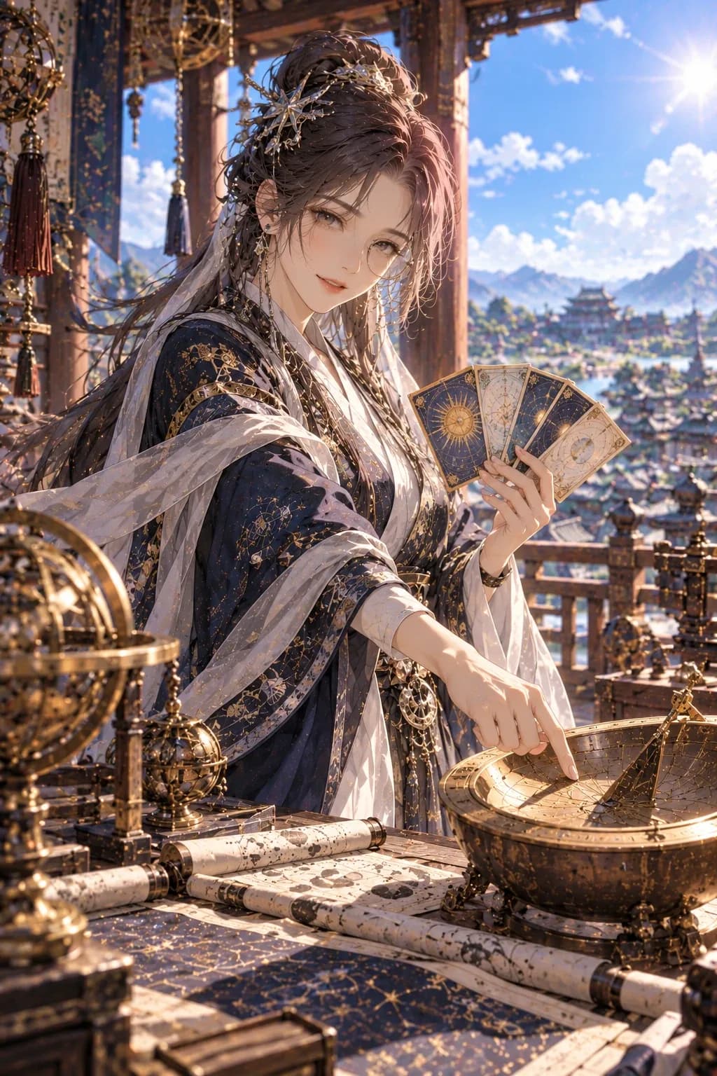 세운 · 일진과 별을 읽는 천문 선녀